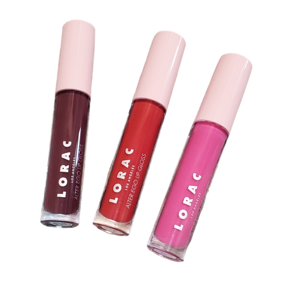 Lorac Alter Ego Lip Gloss High Shine $10 Each